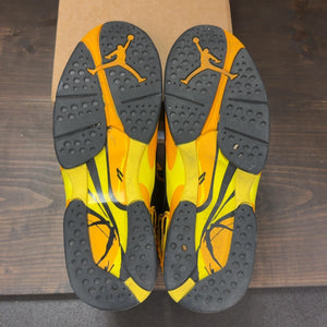 Jordan 8 Retro Taxi Yellow Black (Women's) Size 12W (Pre-Owned) - Image 8