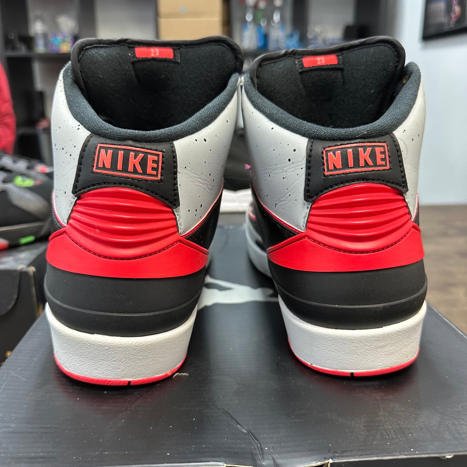 Jordan 2 Retro Infrared Cement (USED) (Replacement Box)