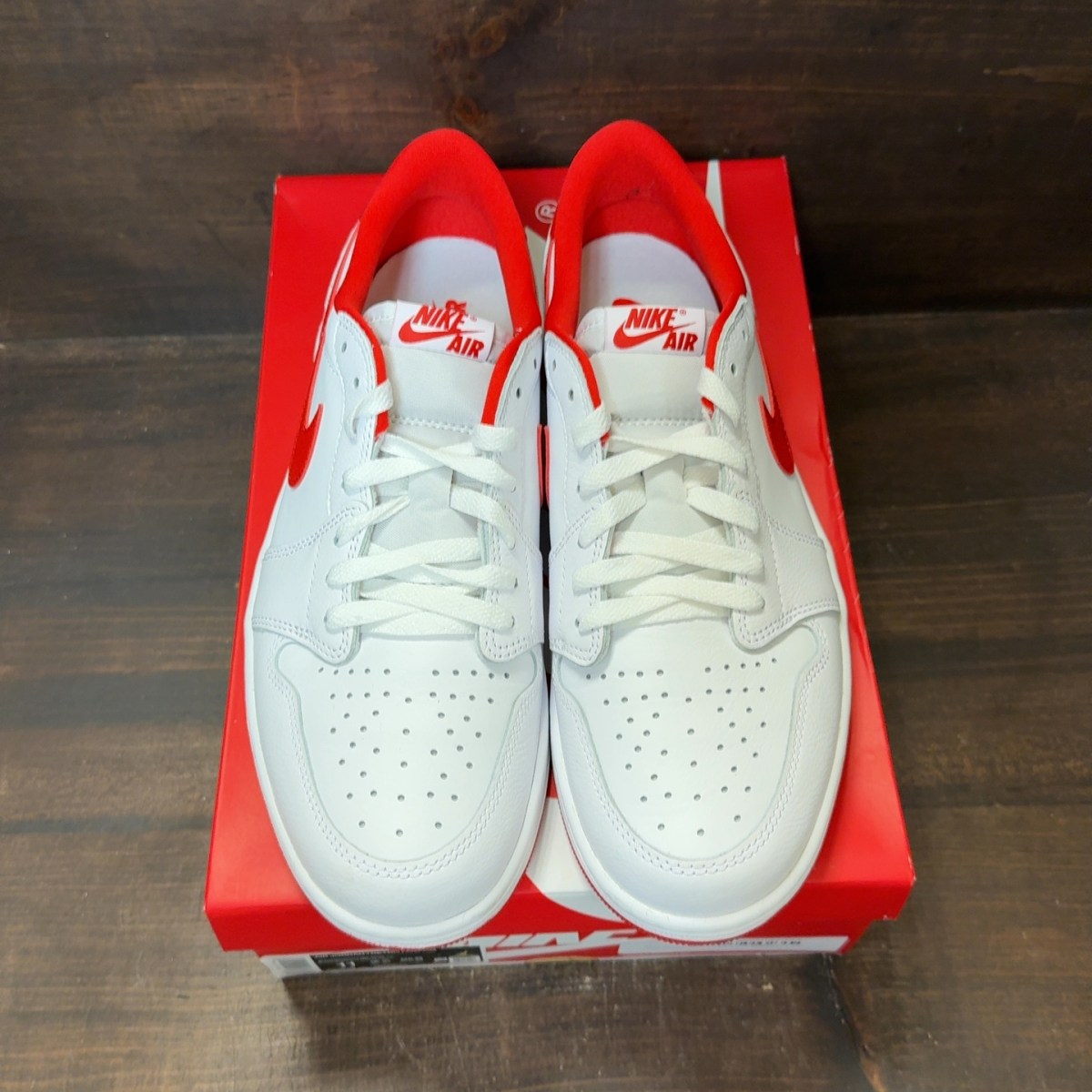 Jordan 1 Retro Low OG University Red - Image 3