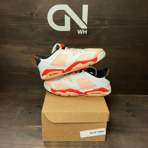 Jordan 6 Retro Low Atmosphere (GS) Size 7Y (Pre-Owned) - Image 1