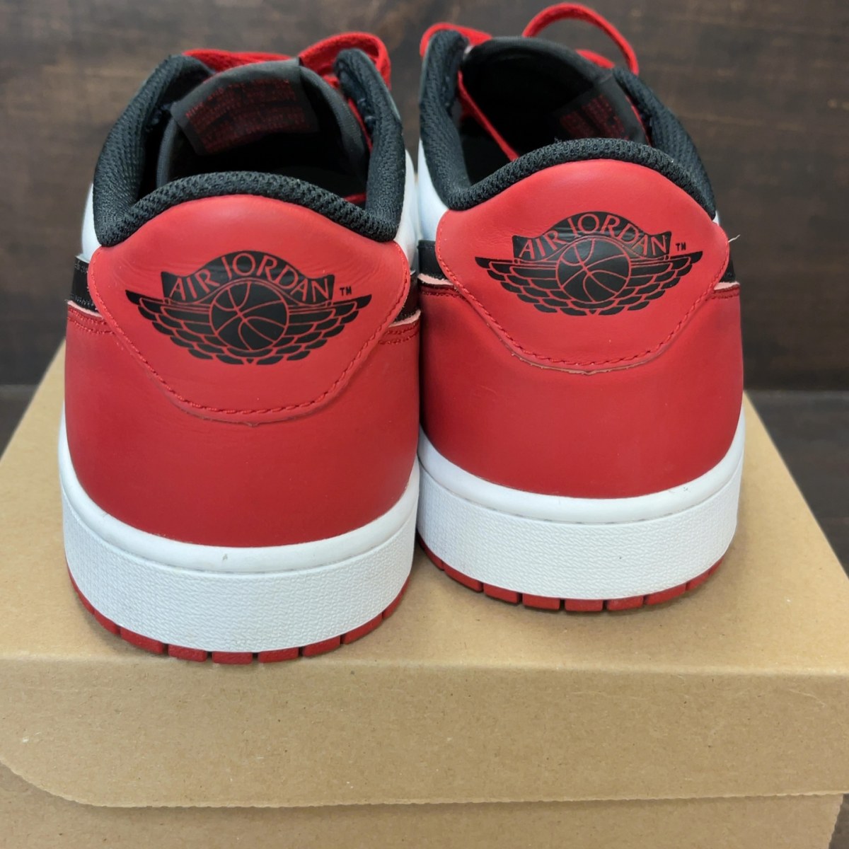 Jordan 1 Low Black Toe (2019) Size 12 (Pre-Owned) - Image 5