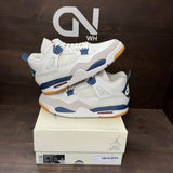 Jordan 4 Retro SB Navy Size 12 (Pre-Owned) - front