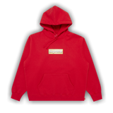 Supreme Bling Box Logo Hooded Sweatshirt 'Red'