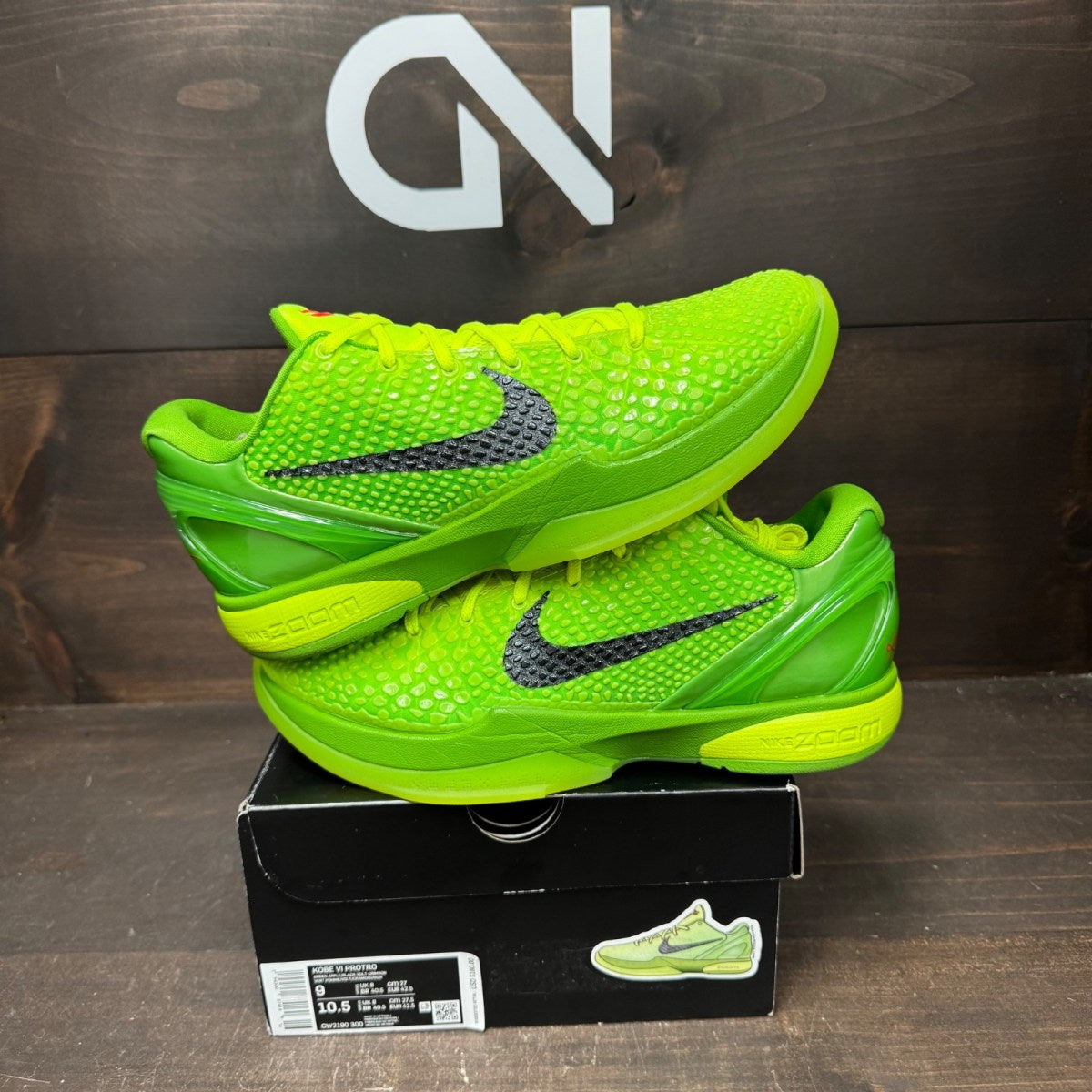 Nike Kobe 6 Protro Grinch (2020) - Image 1