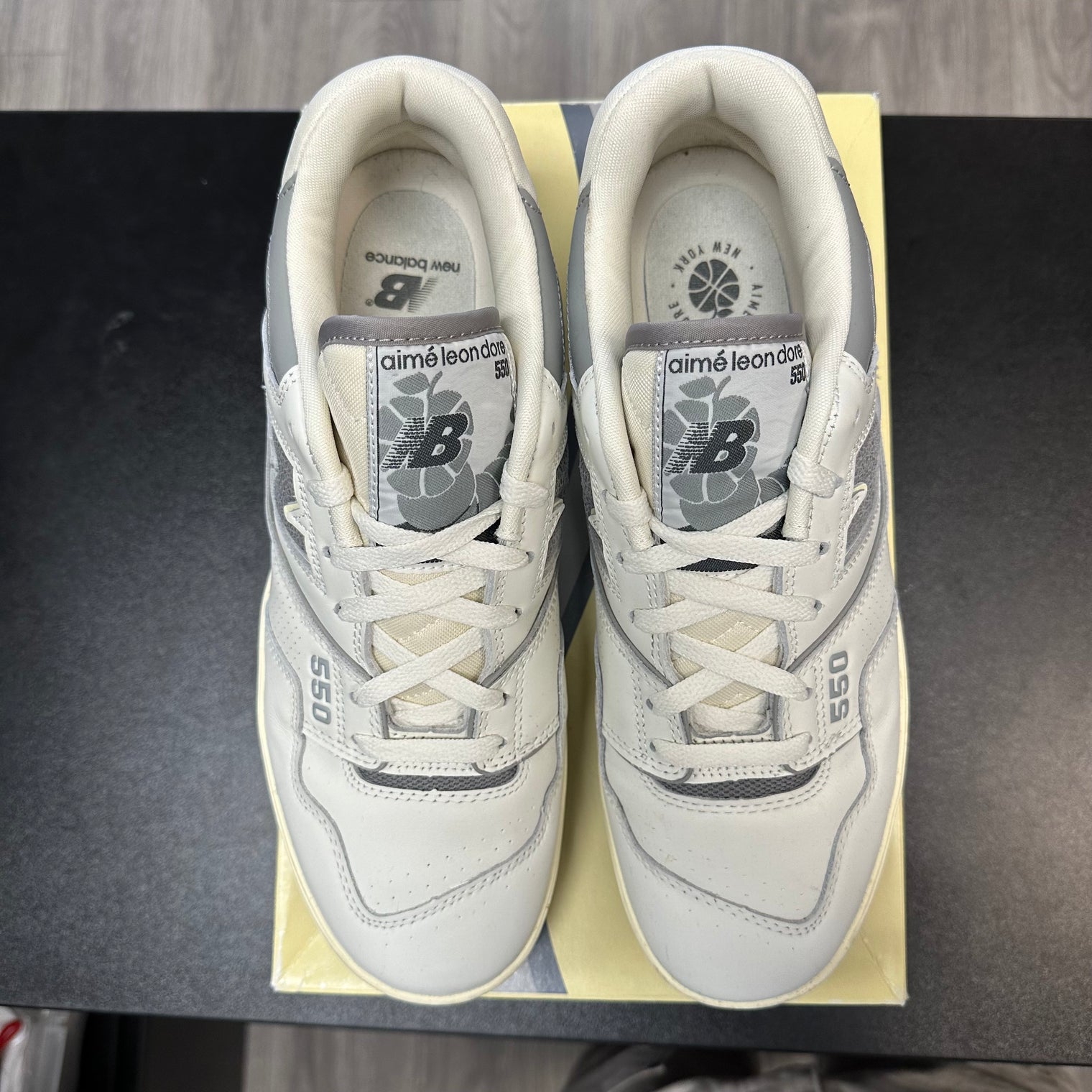 New Balance 550 Aime Leon Dore White Grey (Used)