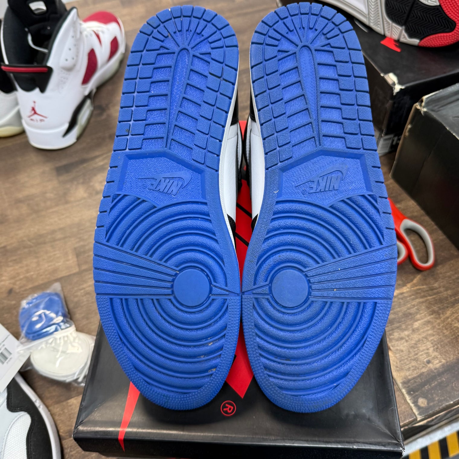 Royal Toe Jordan 1 High (USED)