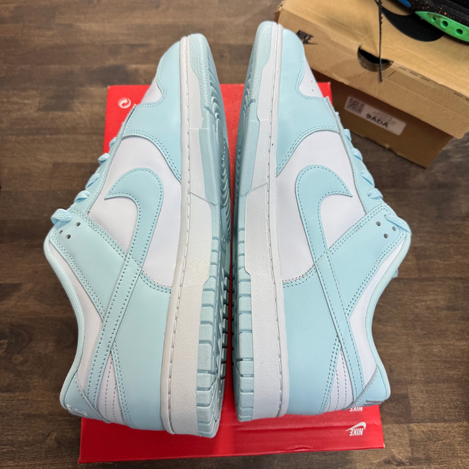 Glacier Blue Dunk Low (USED, No Box Lid)