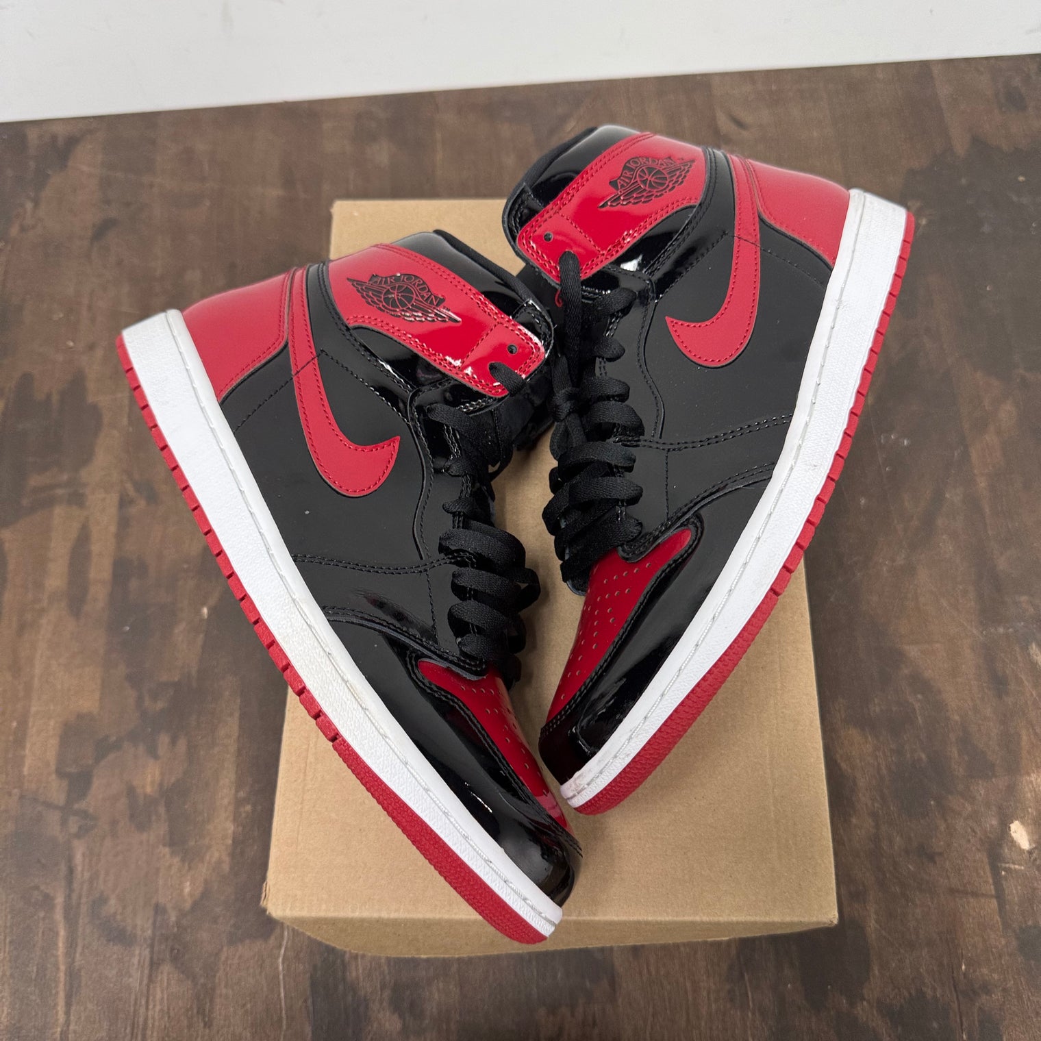 Patent Bred Jordan 1 High (USED,No Box)