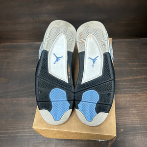 Jordan 4 Retro University Blue Size 7.5 (Pre-Owned) - Image 6
