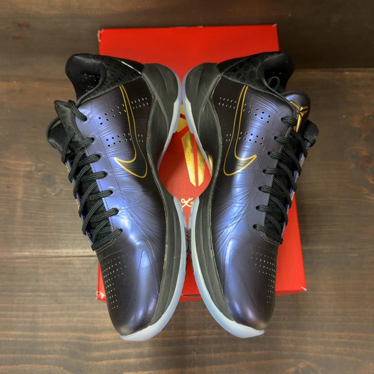 Nike Kobe 5 Protro Year of the Mamba Eggplant Size 9.5 (Pre-Owned) - aux