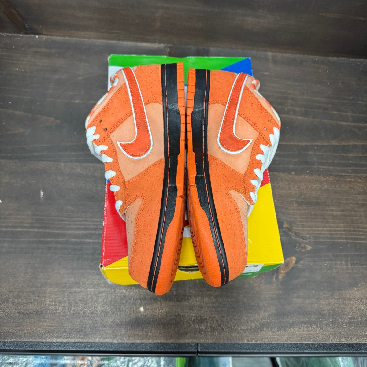 Nike SB Dunk Low Concepts Orange Lobster Size 10.5 (Pre-Owned) - Image 4