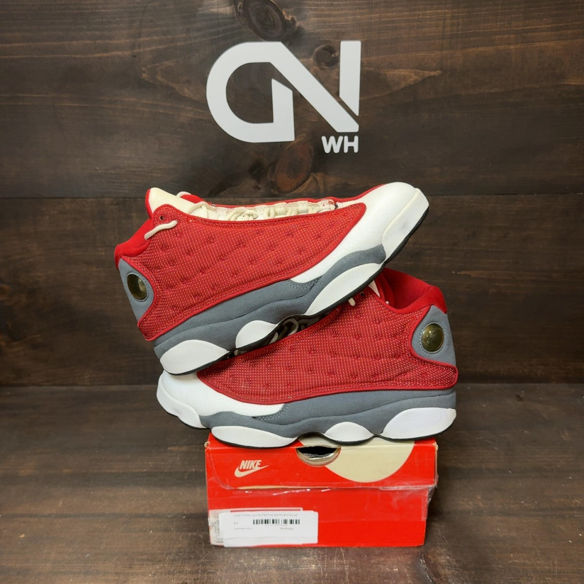 Jordan 13 Retro Gym Red Flint Grey Size 8.5 (Pre-Owned) - Image 1