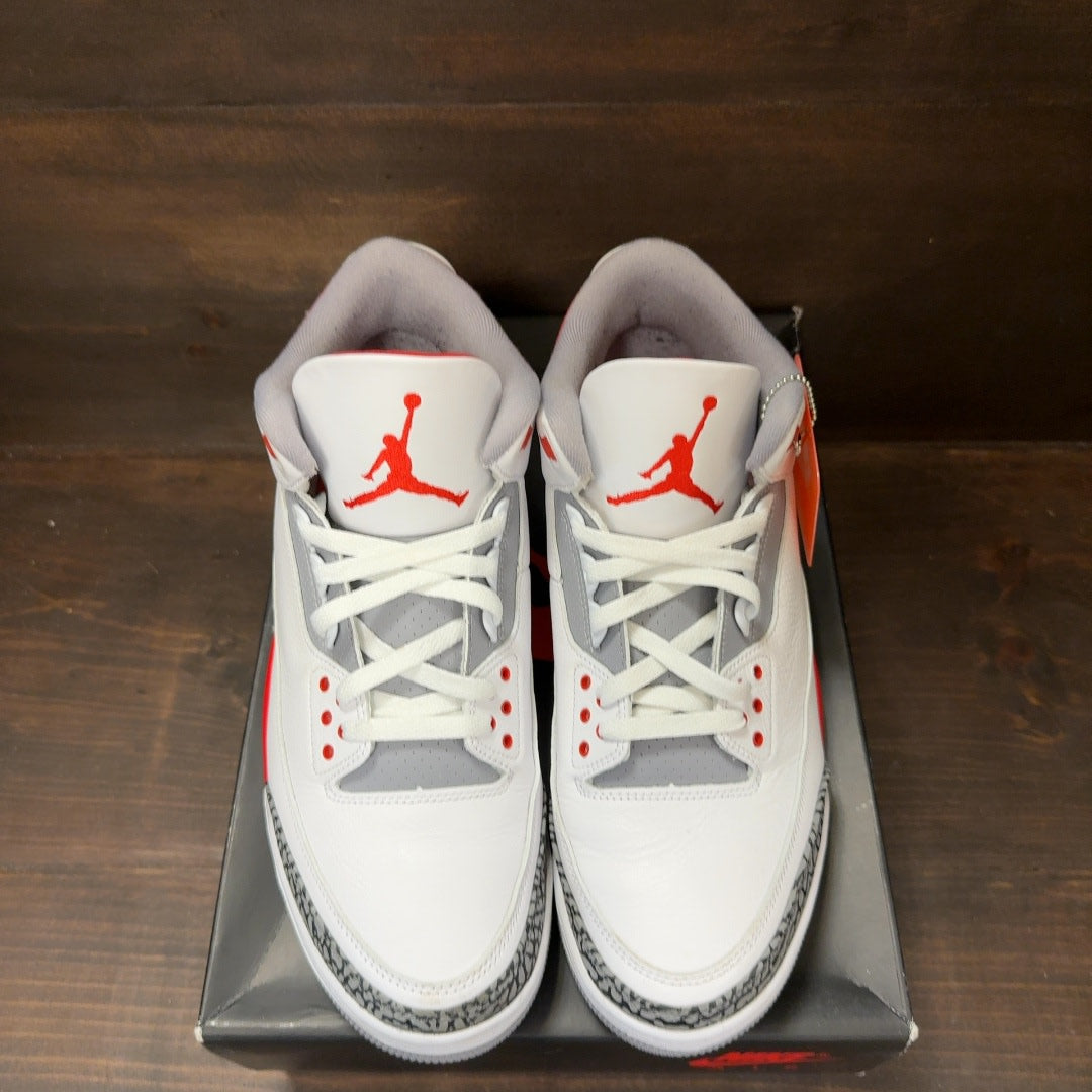 Jordan 3 Retro Fire Red (2022) Size 13 (Pre-Owned)