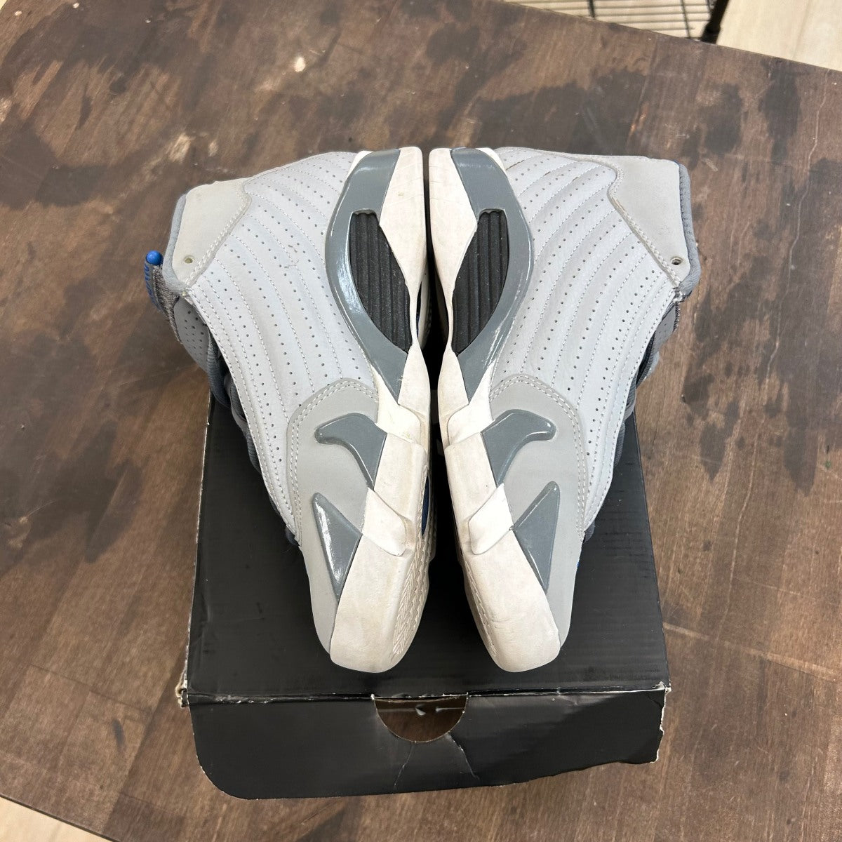 Jordan 14 Retro Sport Blue (GS) - Image 3