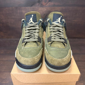 Jordan 4 Retro SE Craft Medium Olive Size 9 (Pre-Owned) - Image 3