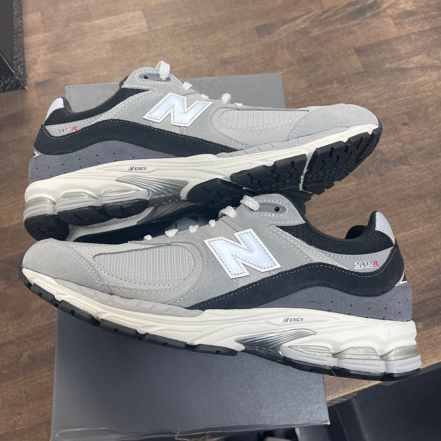 Slate Grey Raincloud New Balance 2002R (USED)