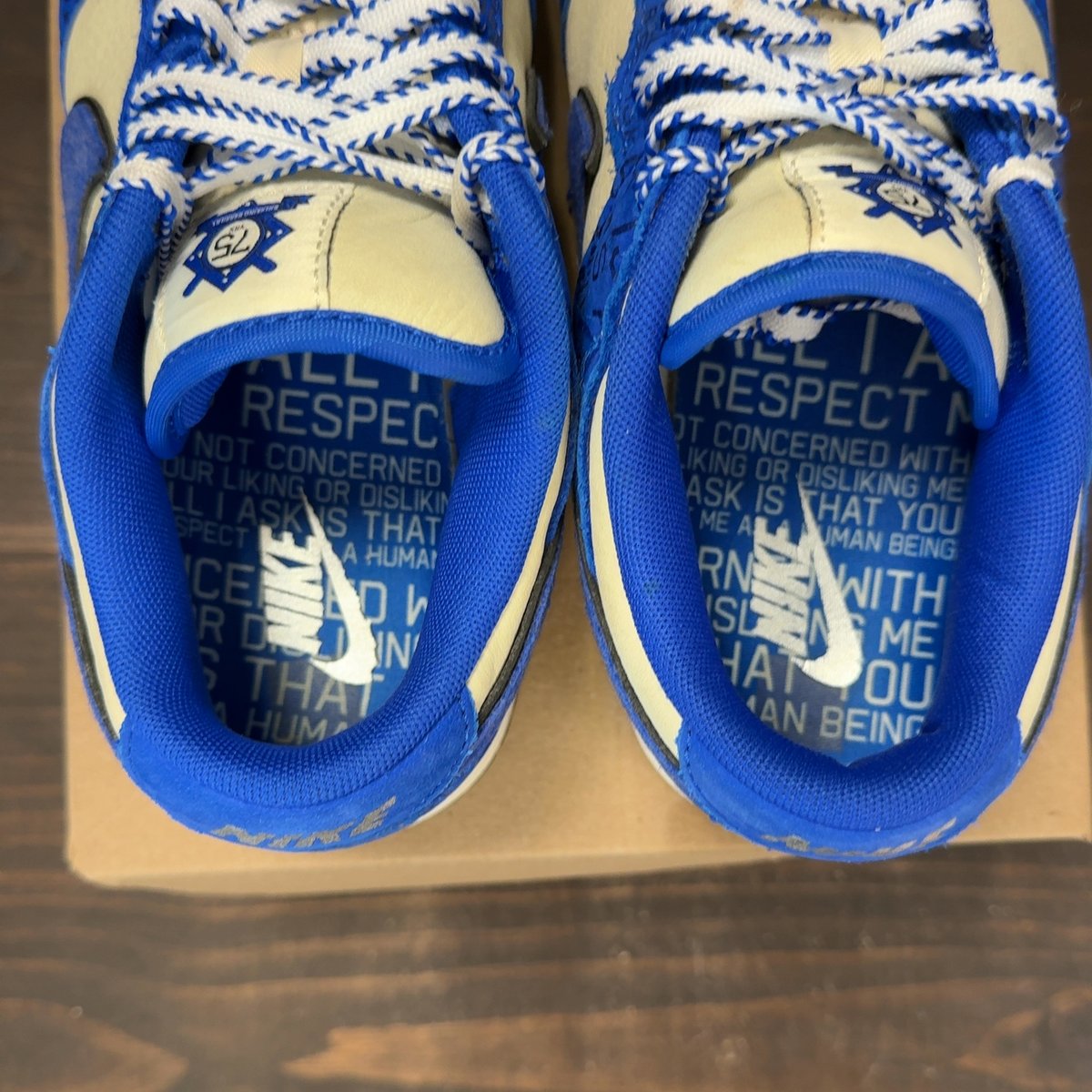 Nike Dunk Low Jackie Robinson Size 7 (Pre-Owned) - aux