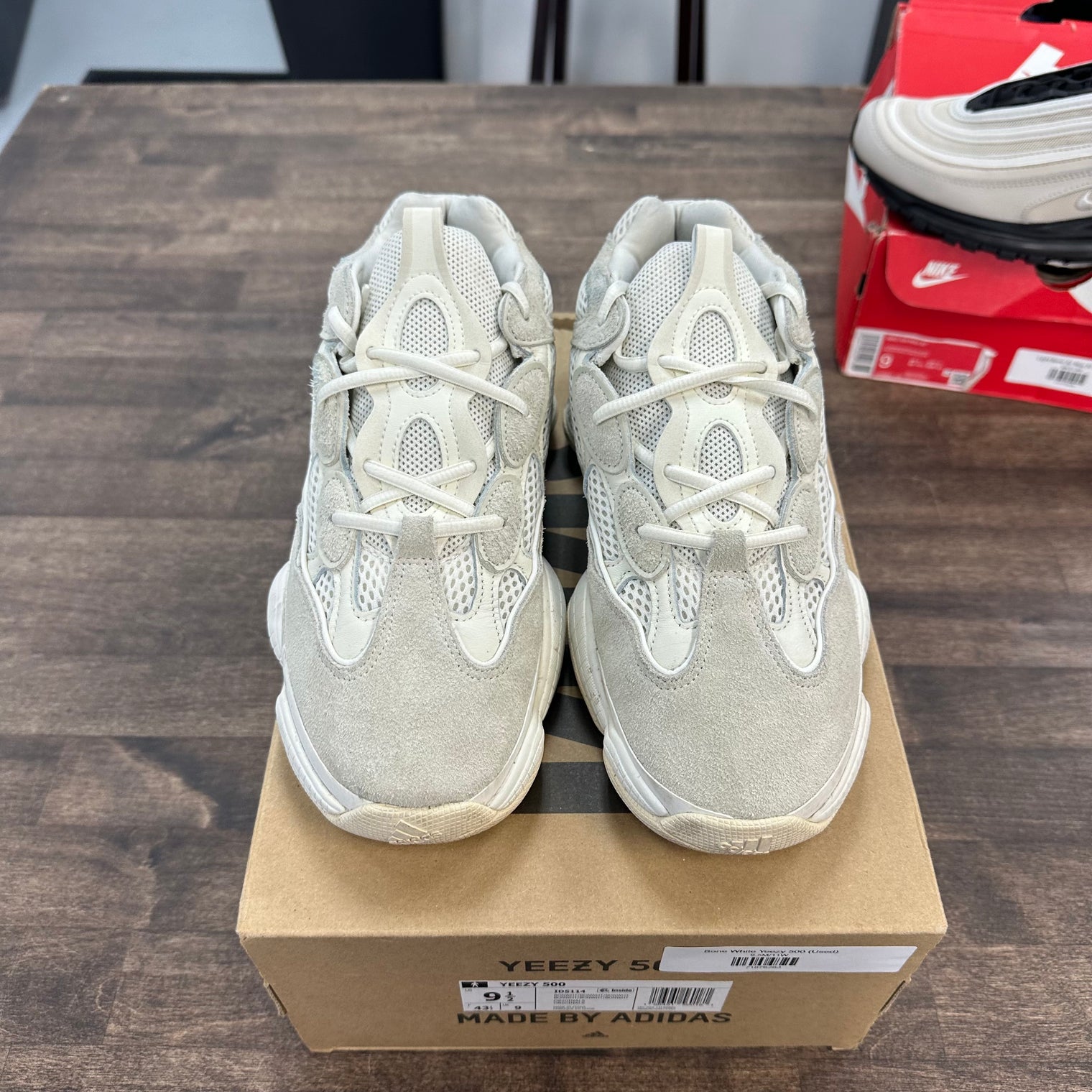 Bone White Yeezy 500 (Used)
