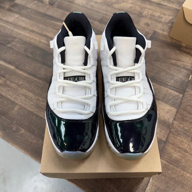 Emerald Jordan 11 Low (USED, No Box)