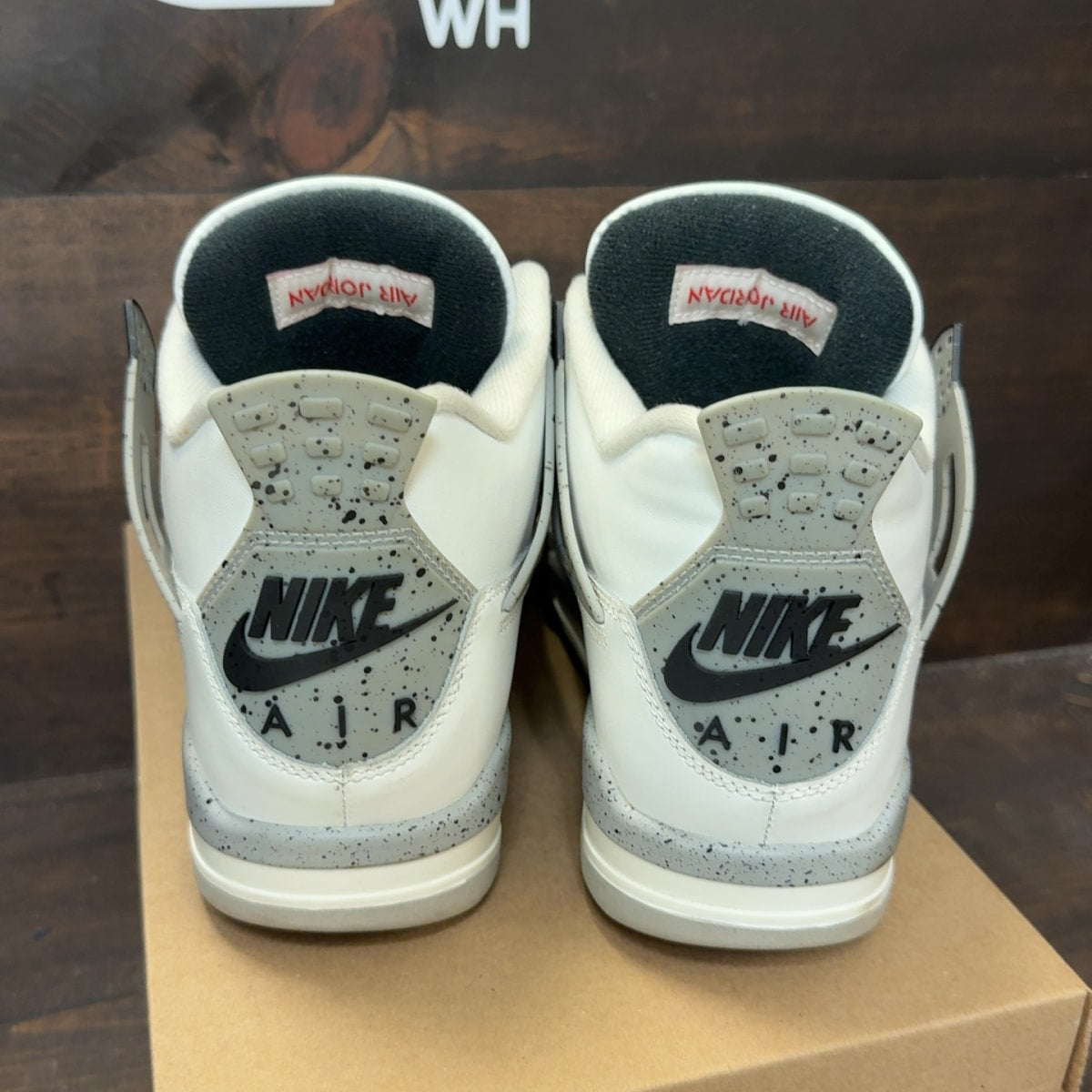 Jordan 4 Retro White Cement (2025) Size 10.5 (Pre-Owned) - Image 5