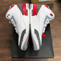Fire Red Jordan 3 (USED)