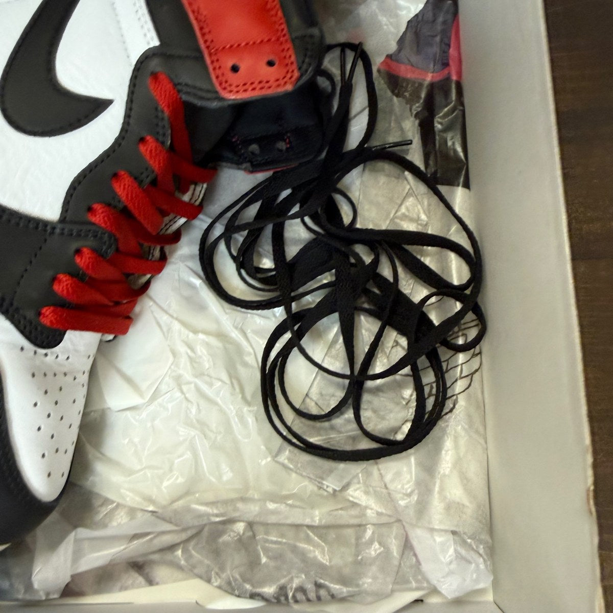 Jordan 1 Retro High OG Black Toe Reimagined - Image 6