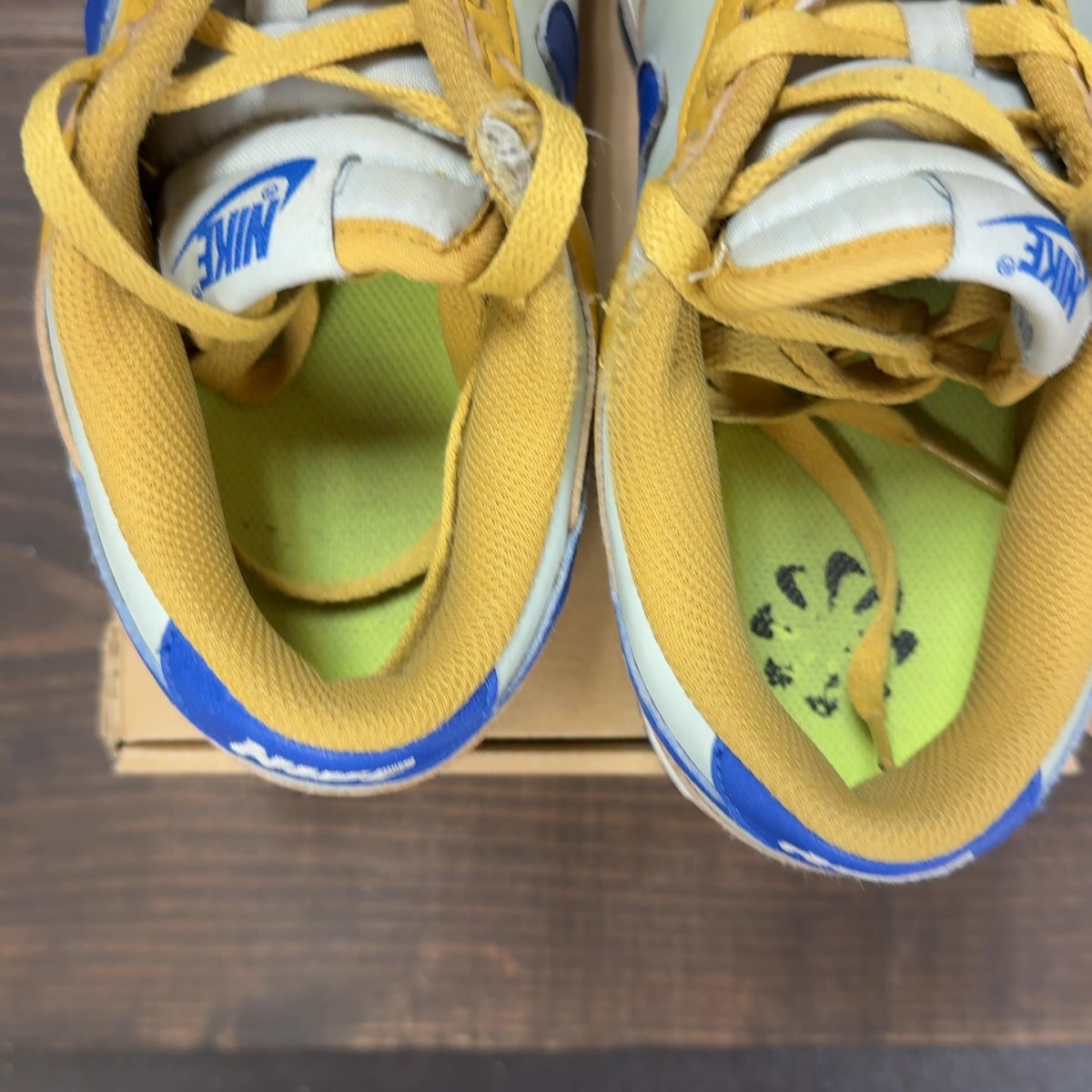 Nike Dunk Low Next Nature Wheat Gold Royal (Women's) - Image 6
