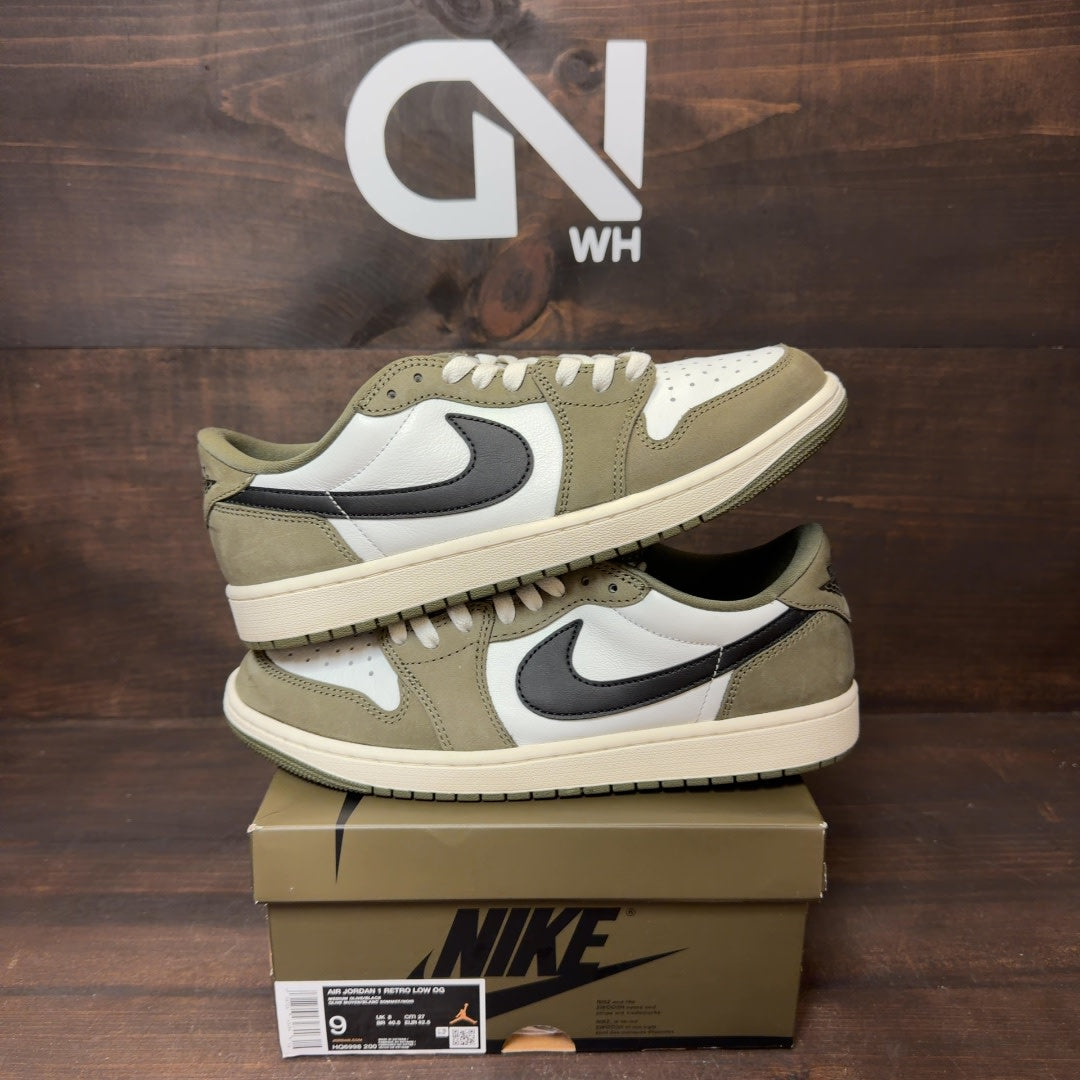 Jordan 1 Retro Low OG Medium Olive - Image 1