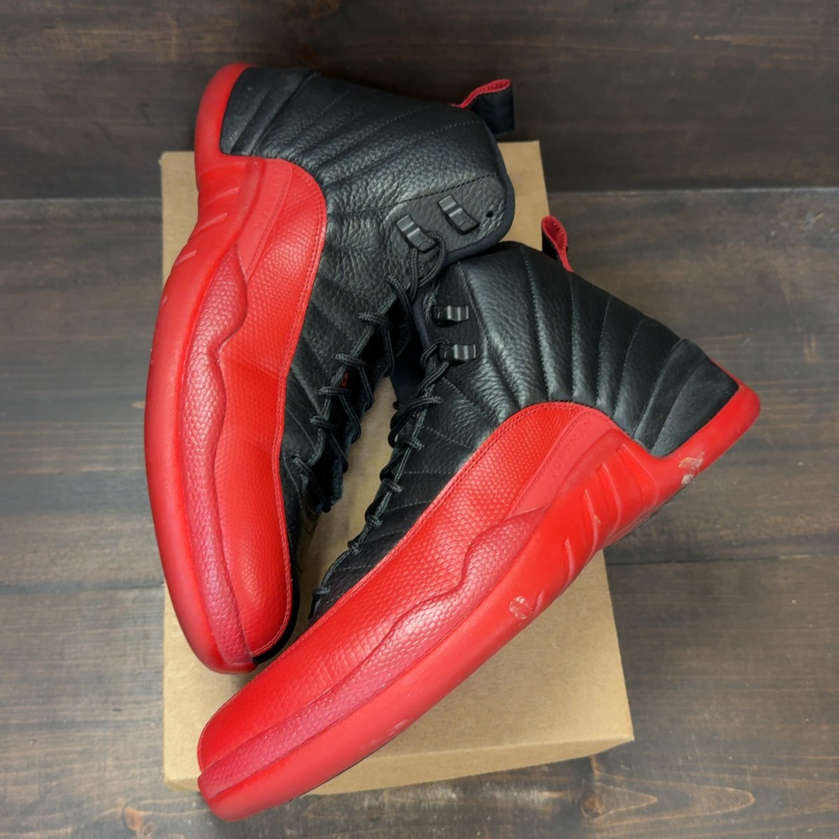 Jordan 12 Retro Flu Game (2016) Size 12 (Pre-Owned) - Image 2