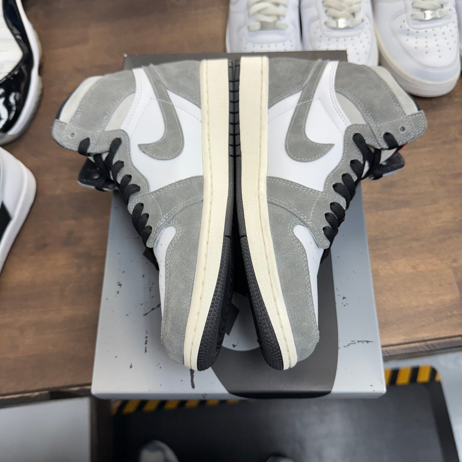 Washed Black Jordan 1 High (USED)