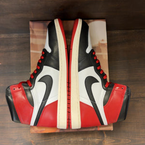 Jordan 1 Retro High OG Black Toe Reimagined Size 12 (Pre-Owned)