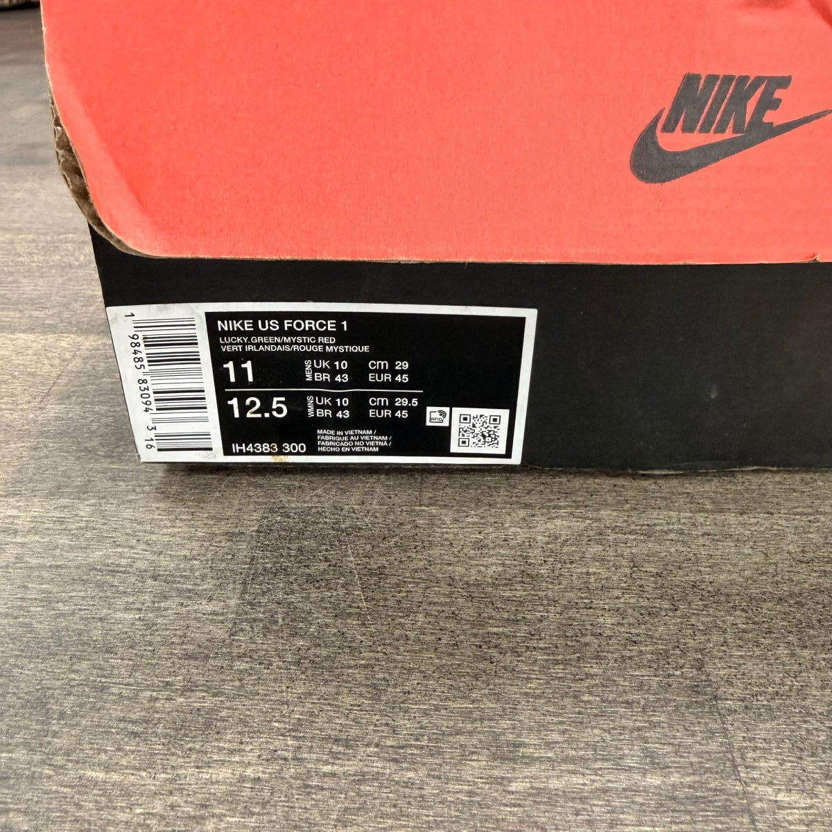 Nike Air Force 1 Low Lil Yachty Concrete Boys Lucky Green - Image 6