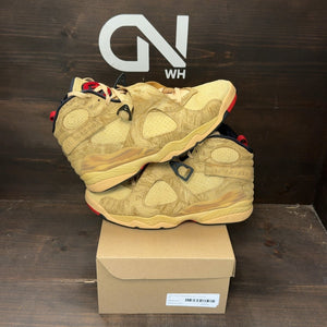 Jordan 8 Retro SE Rui Hachimura Black Samurai Size 12 (Pre-Owned) - front