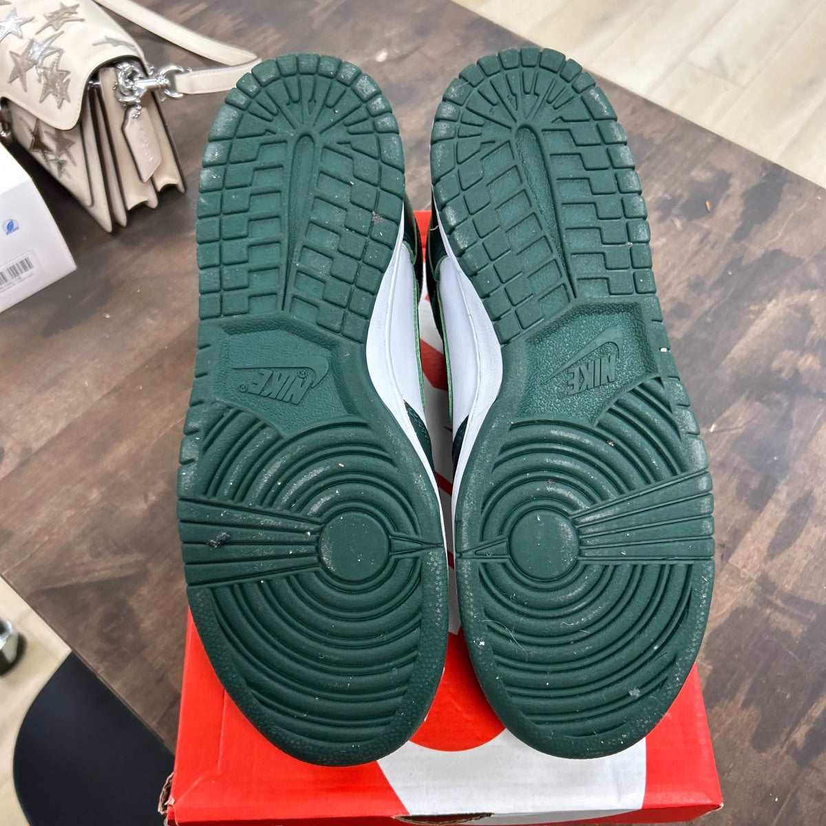 Nike Dunk High Spartan Green - Image 6