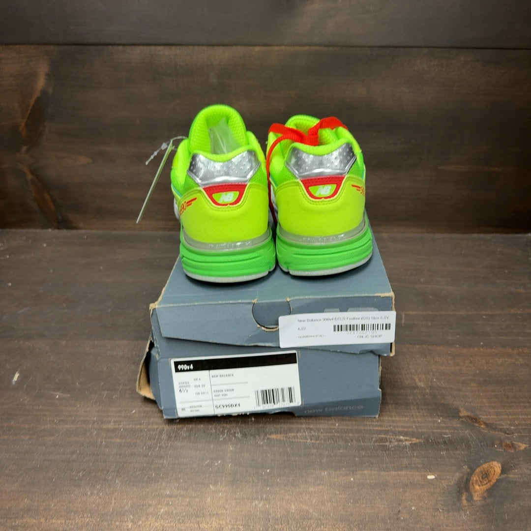 New Balance 990v4 DTLR Festive (GS) - Image 5