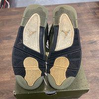 Craft Olive Jordan 4 (USED,No Insole)