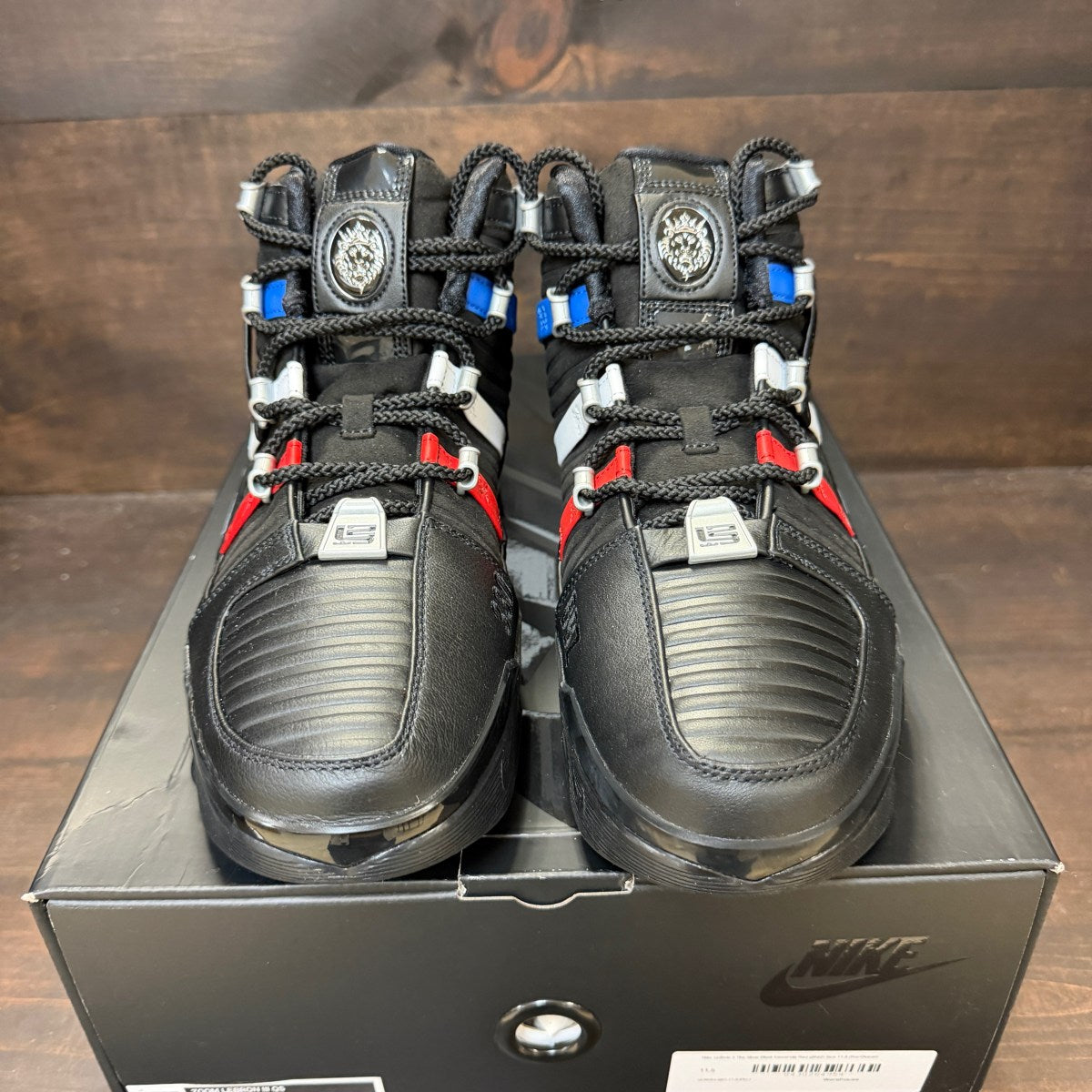 Nike LeBron 3 The Shop Black University Red (2022) - Image 3