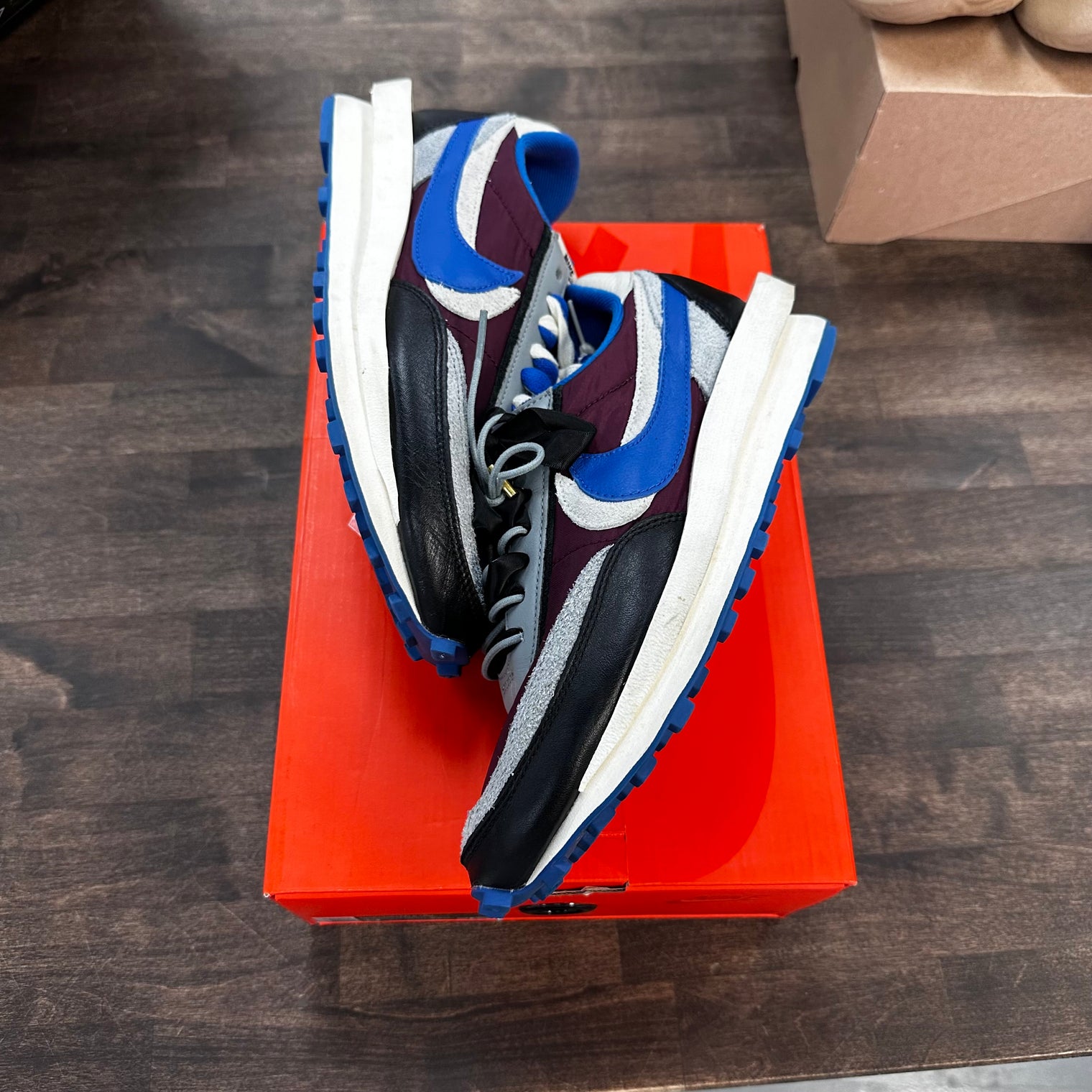 Nike LDWaffle Sacai Undercover Night Maroon Team Royal (USED)