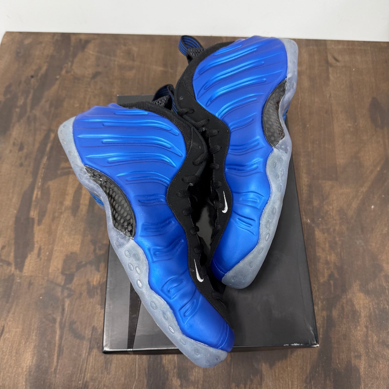 Blue Royal 20th Anniversary Foamposite (2017) (USED)
