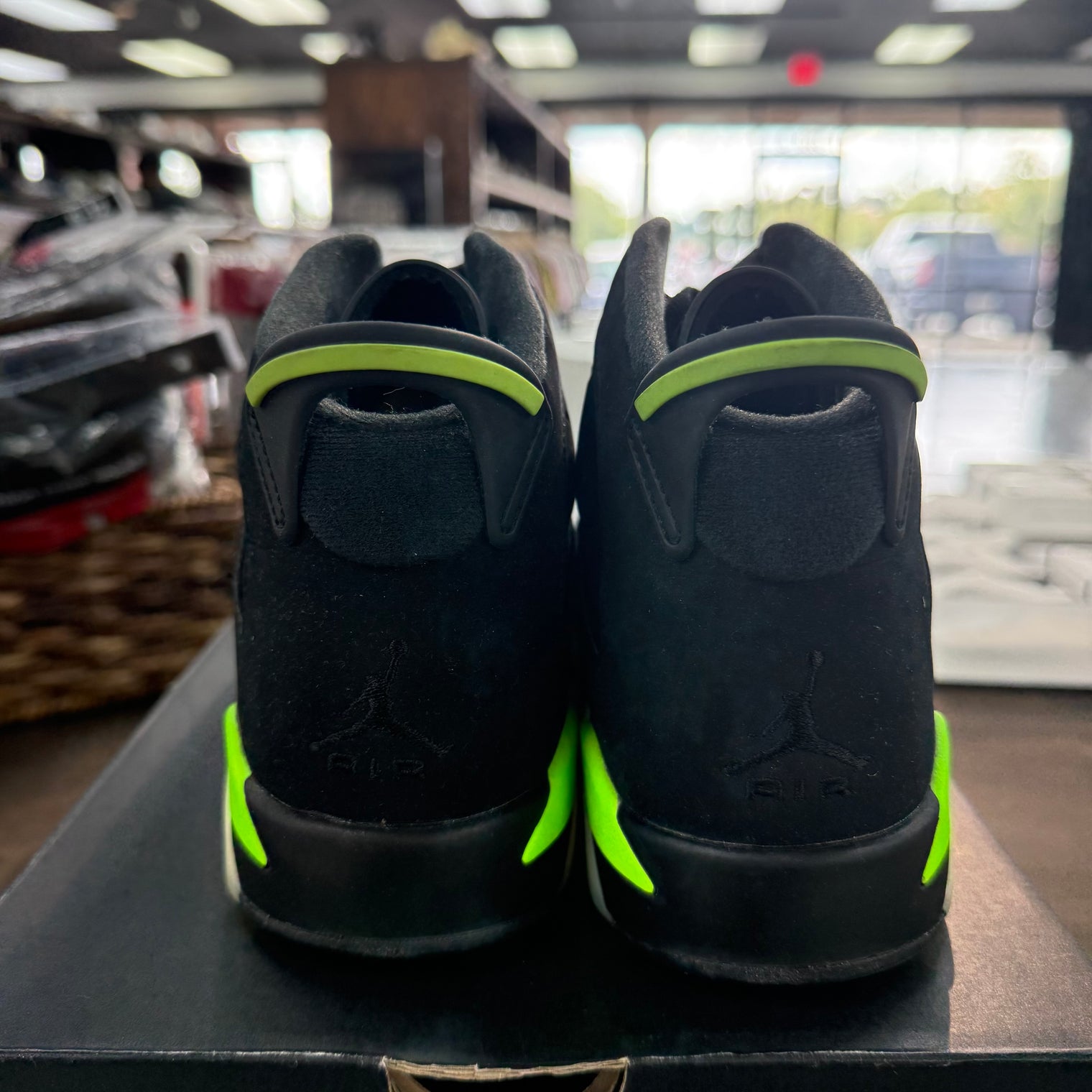 Electric Green Jordan 6 Retro (GS) (USED)