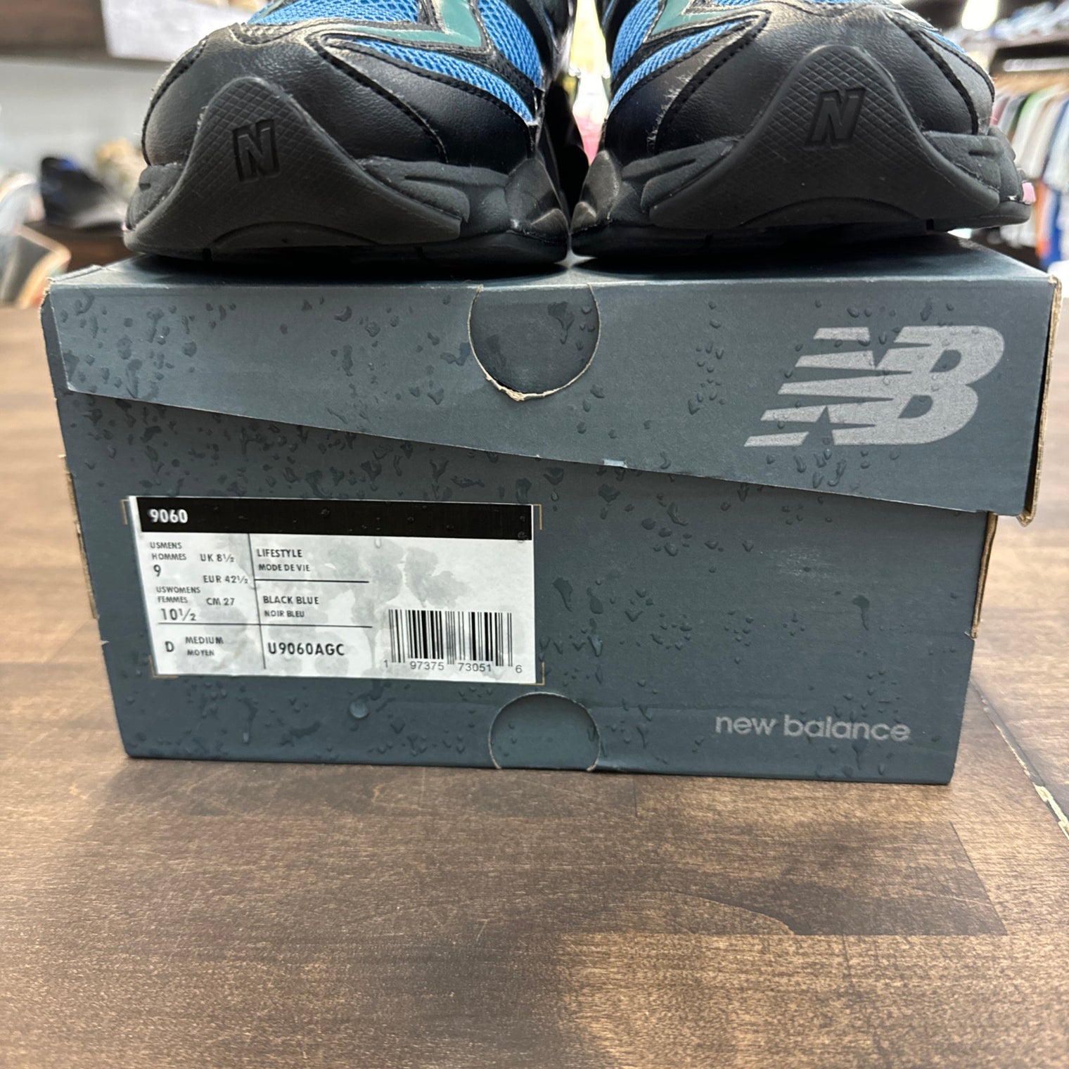 New Balance 9060 Blue Algate (USED)