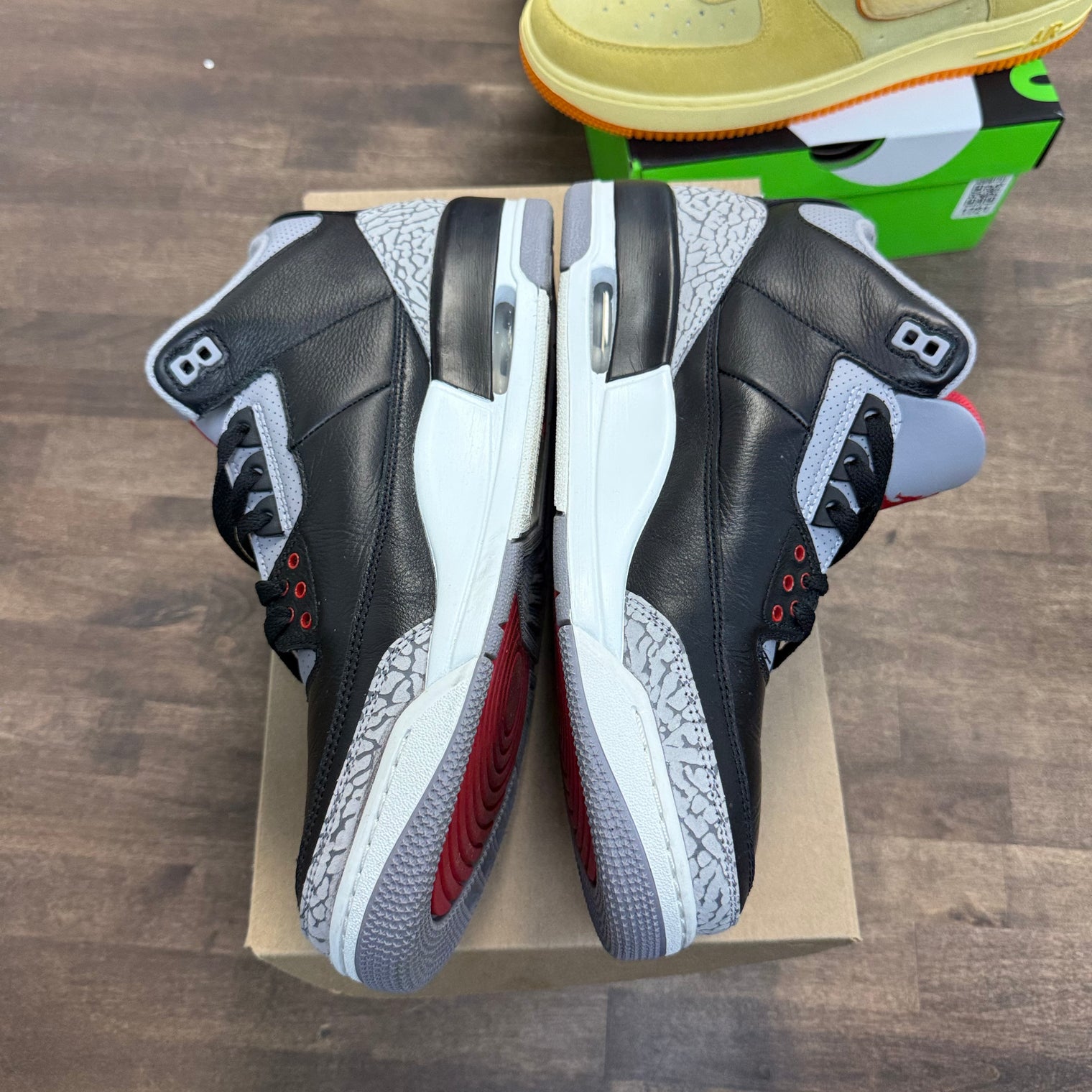 Black Cement Jordan 3 Retro (2024) (USED, No Box)