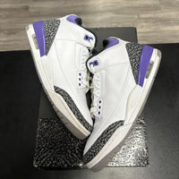 Dark Iris Jordan 3 (USED)
