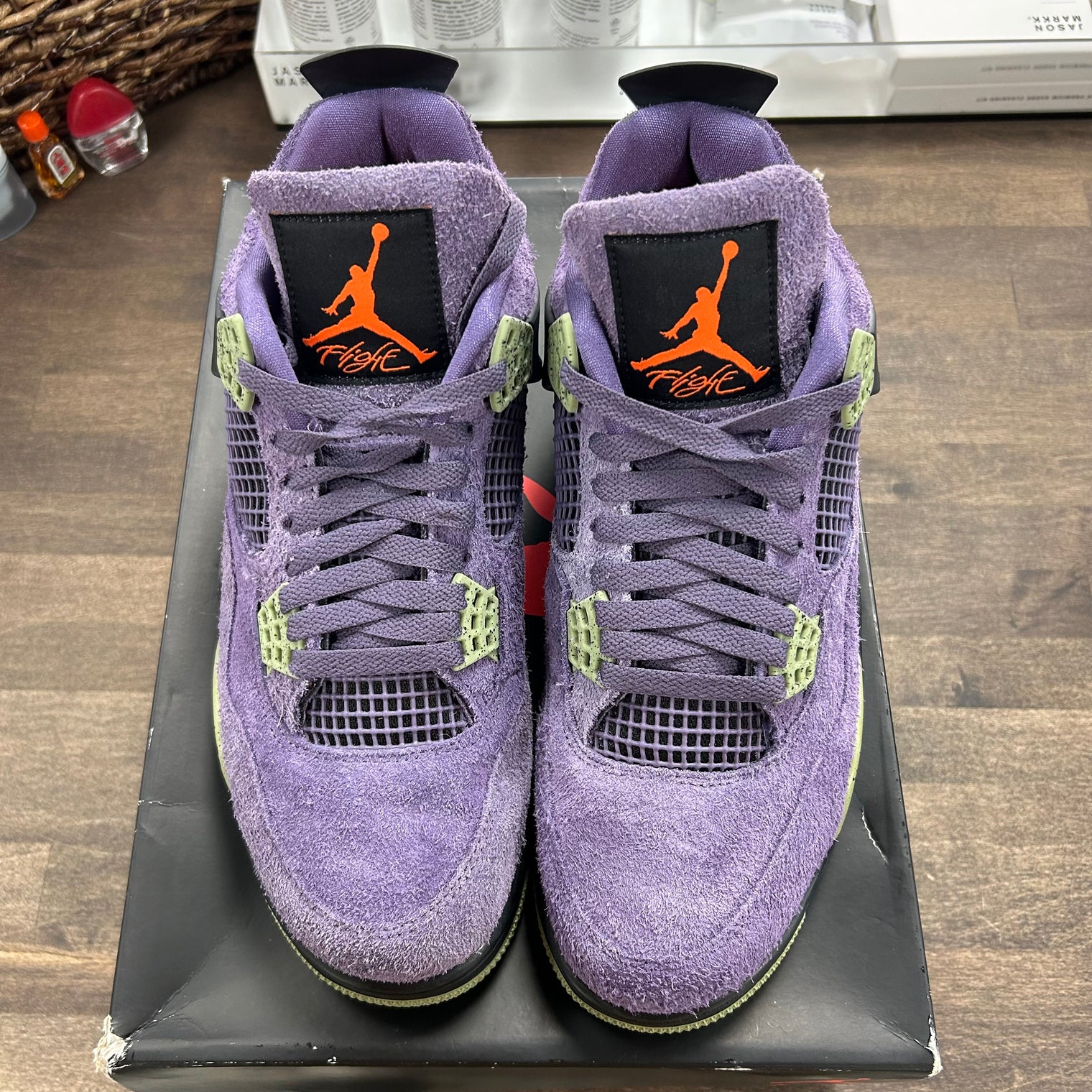 Canyon Purple Jordan 4 (W) (USED)