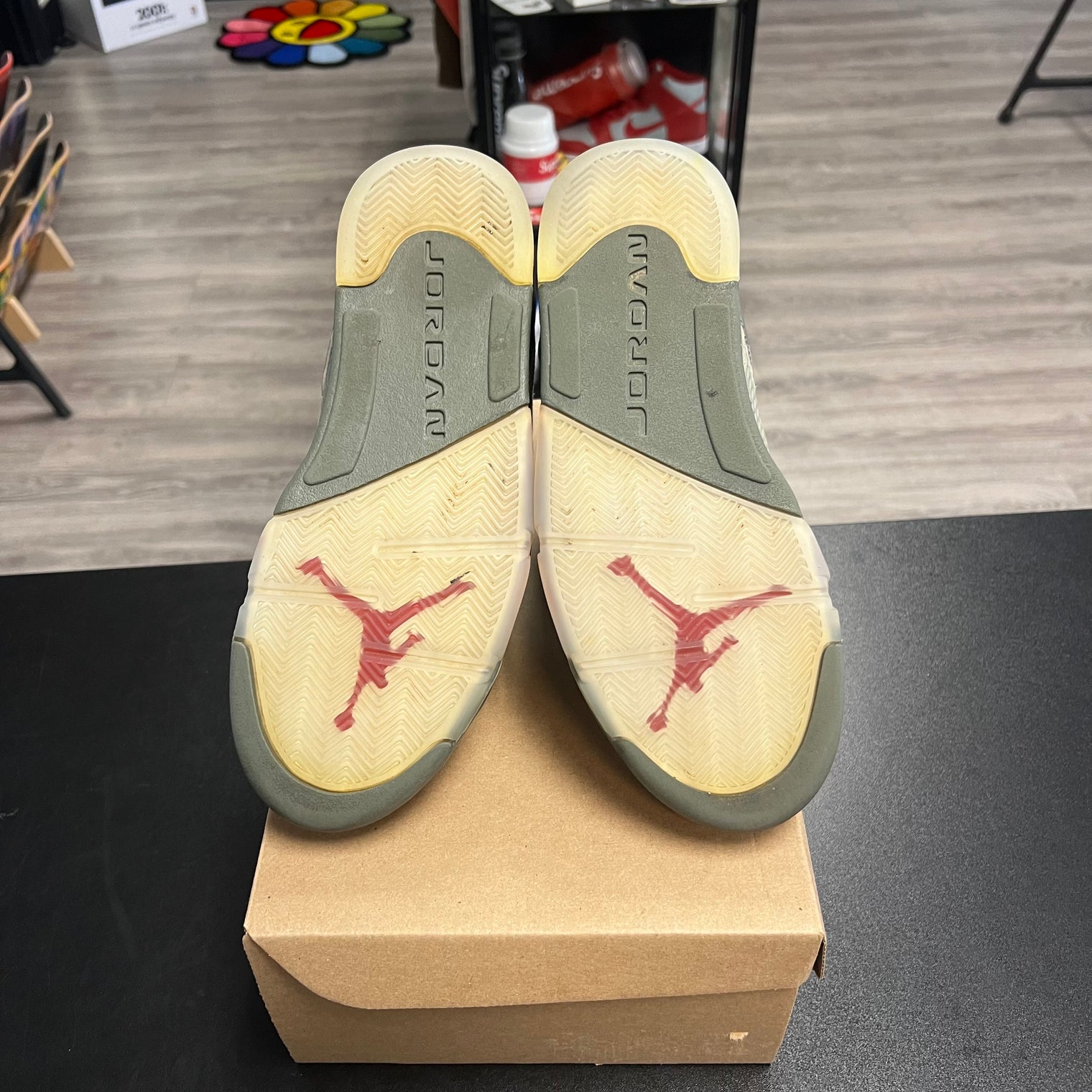 Jordan 5 Retro P51 Camo (USED,no box)