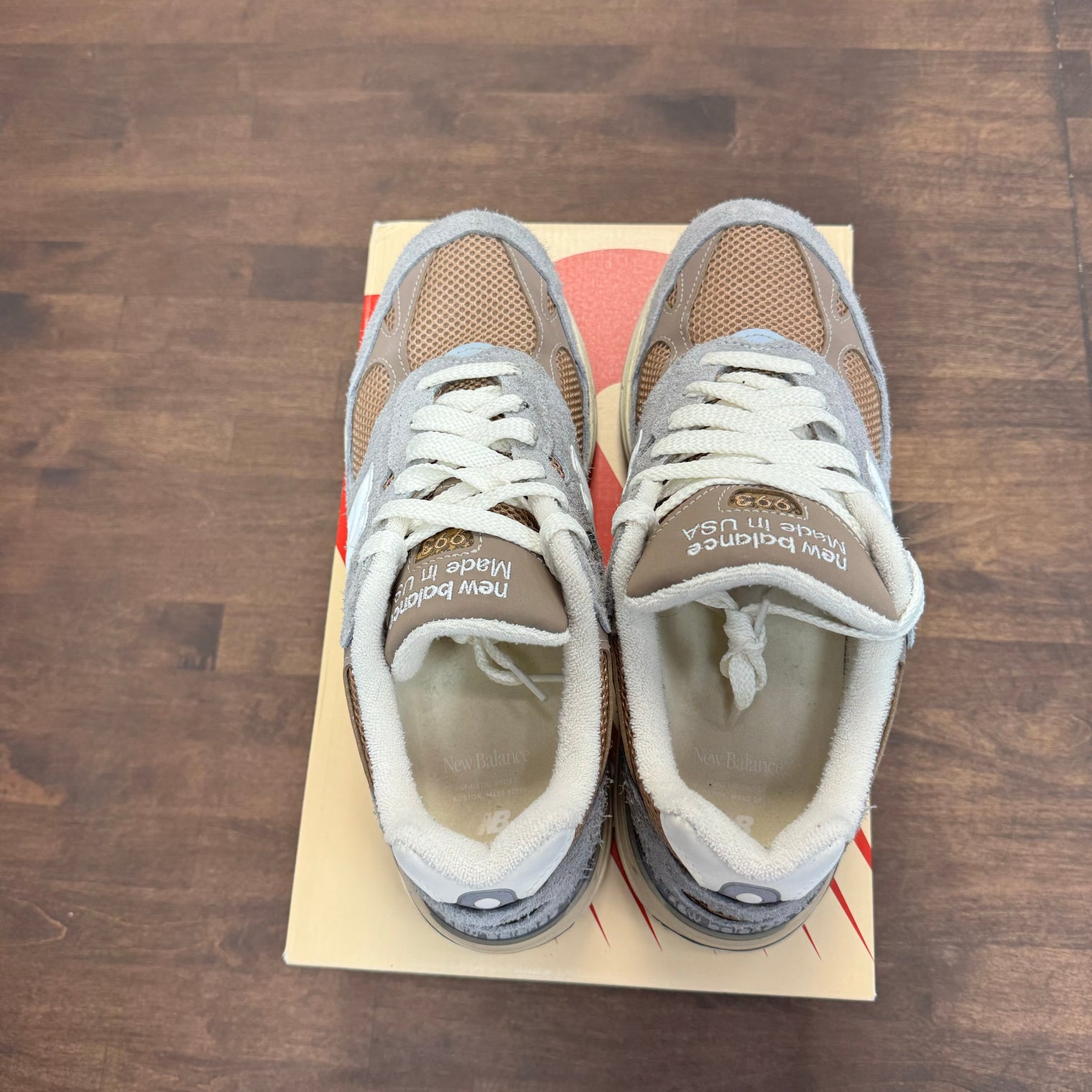 Teddy Santis MiUSA Shadow Grey Driftwood New Balance 993 (USED)