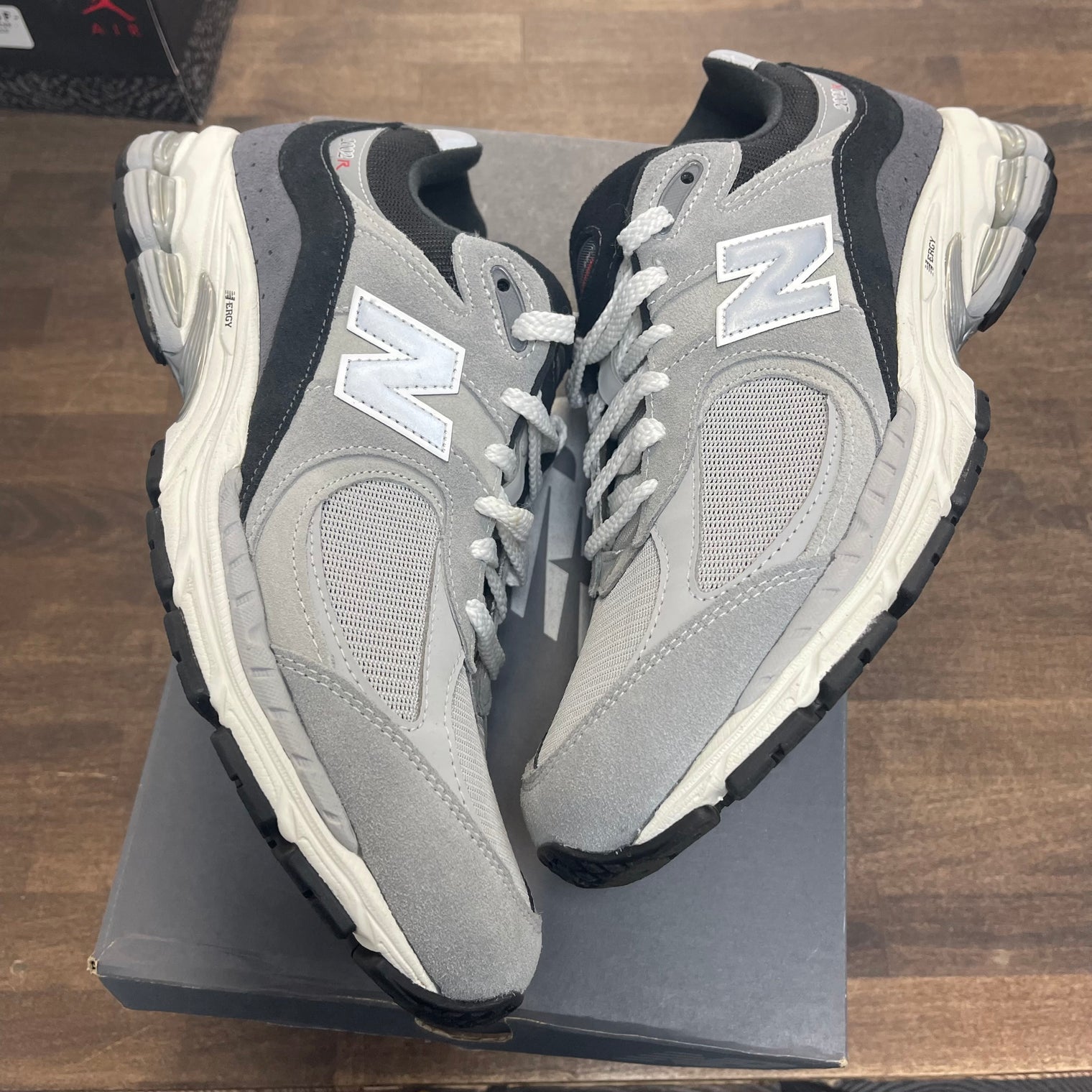 Slate Grey Raincloud New Balance 2002R (USED)