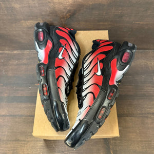 Nike Air Max Plus Pure Platinum University Red Black White Size 13 (Pre-Owned) - Image 2
