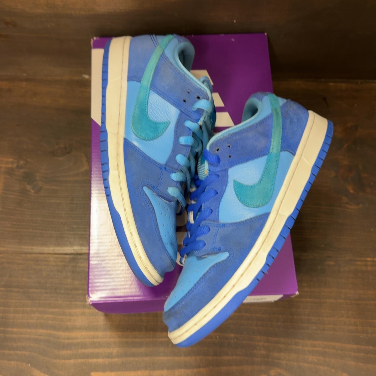 Nike SB Dunk Low Blue Raspberry - Image 2