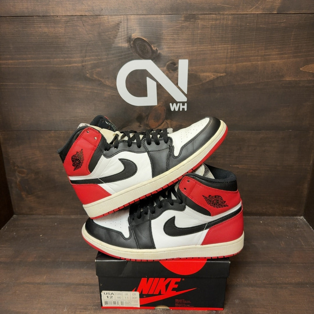 Jordan 1 Retro Black Toe (2013) Size 12 (Pre-Owned)